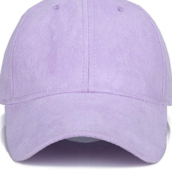 Hat 2pk Unisex hat baseball cap suede multi color